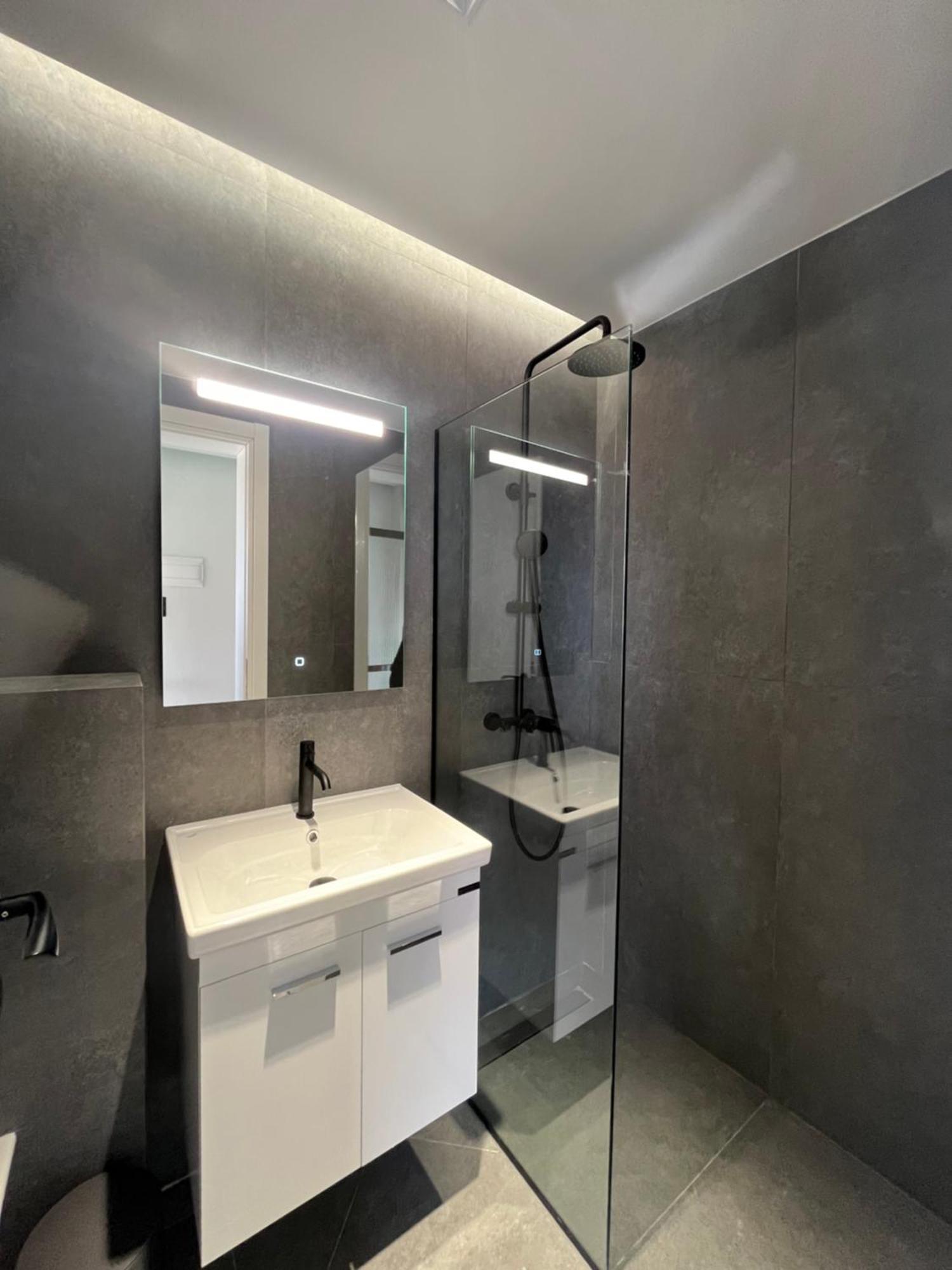 Okkio Sea View Apartment Vergia Bagian luar foto