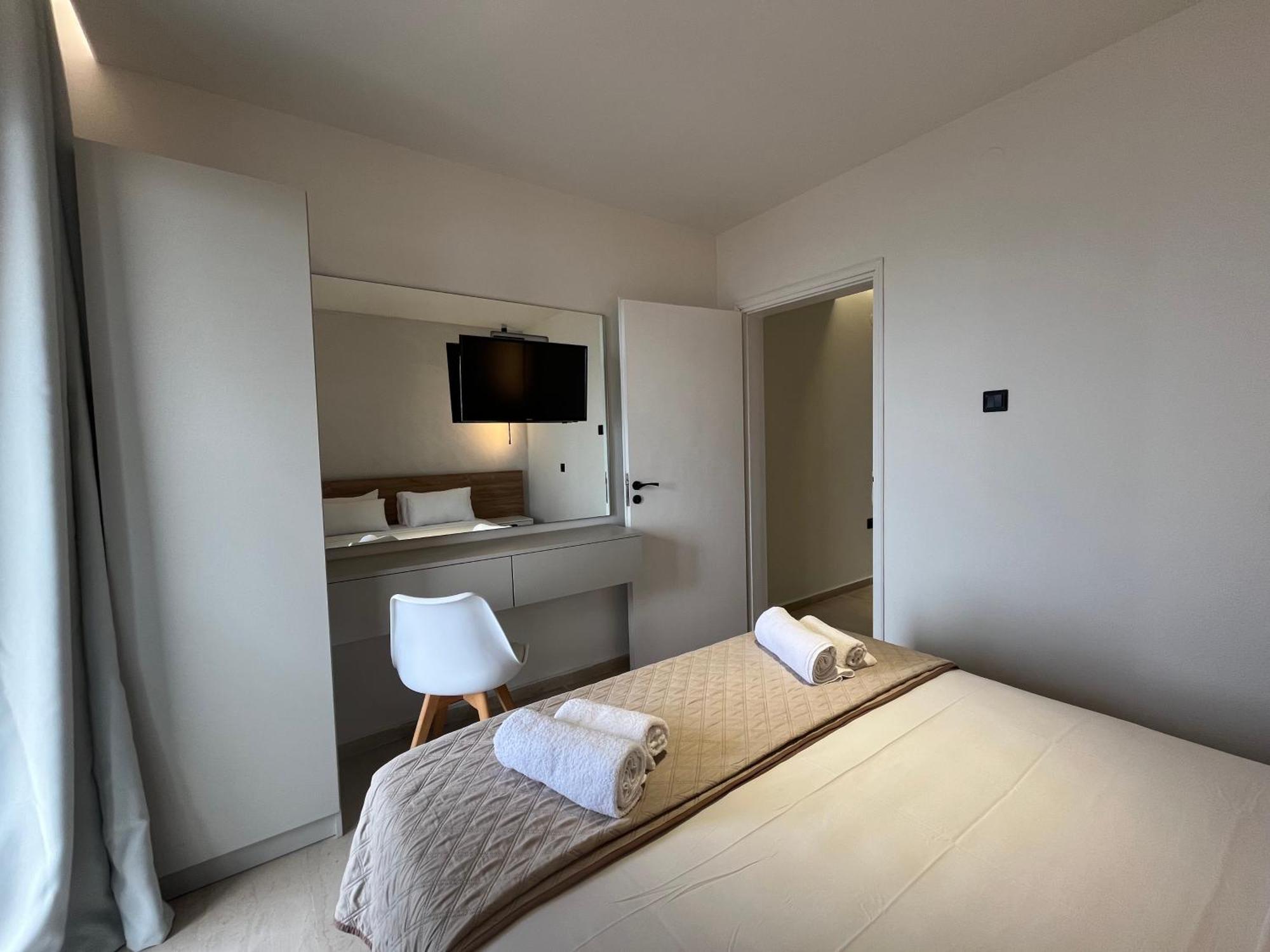 Okkio Sea View Apartment Vergia Bagian luar foto